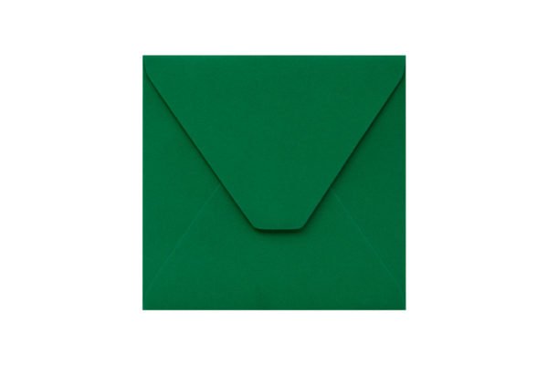 Φάκελος 16,8x16,8 πράσινο γκοφρέ γραμμωτό