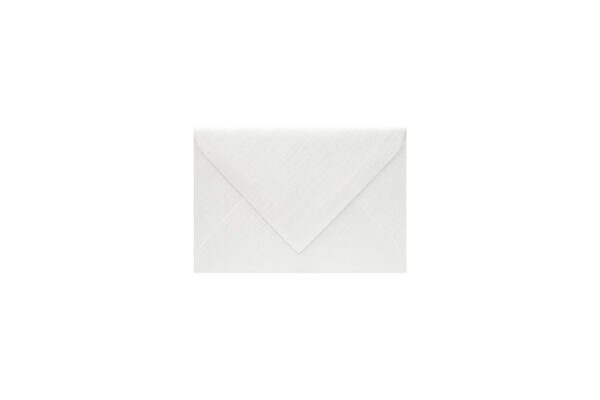 Φάκελος 7,5x11 επιχρισμένο μεταλλικό λευκό γραμμωτό silk